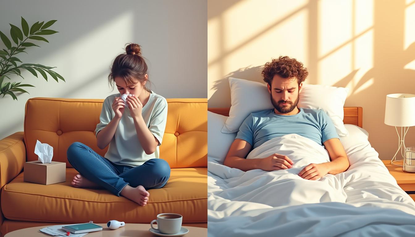 découvrez comment reconnaître les différences entre un rhume et une grippe : symptômes, durée, et conseils pour mieux identifier chacune de ces maladies afin d'adopter les bons réflexes.