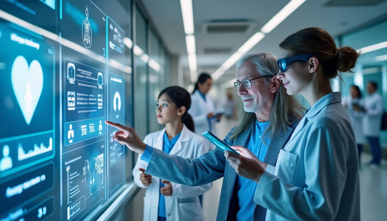 découvrez comment l'intelligence artificielle transforme le parcours de soins : diagnostics avancés, traitements personnalisés et nouveaux services pour améliorer l'expérience et la prise en charge des patients.