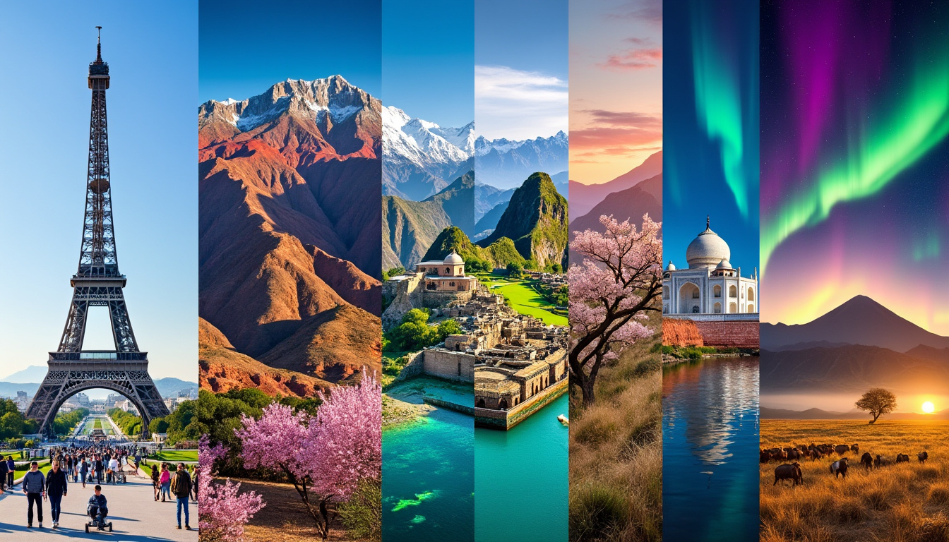 découvrez les dix destinations incontournables à visiter au moins une fois dans votre vie : des lieux exceptionnels, riches en culture, en paysages à couper le souffle et en expériences inoubliables.