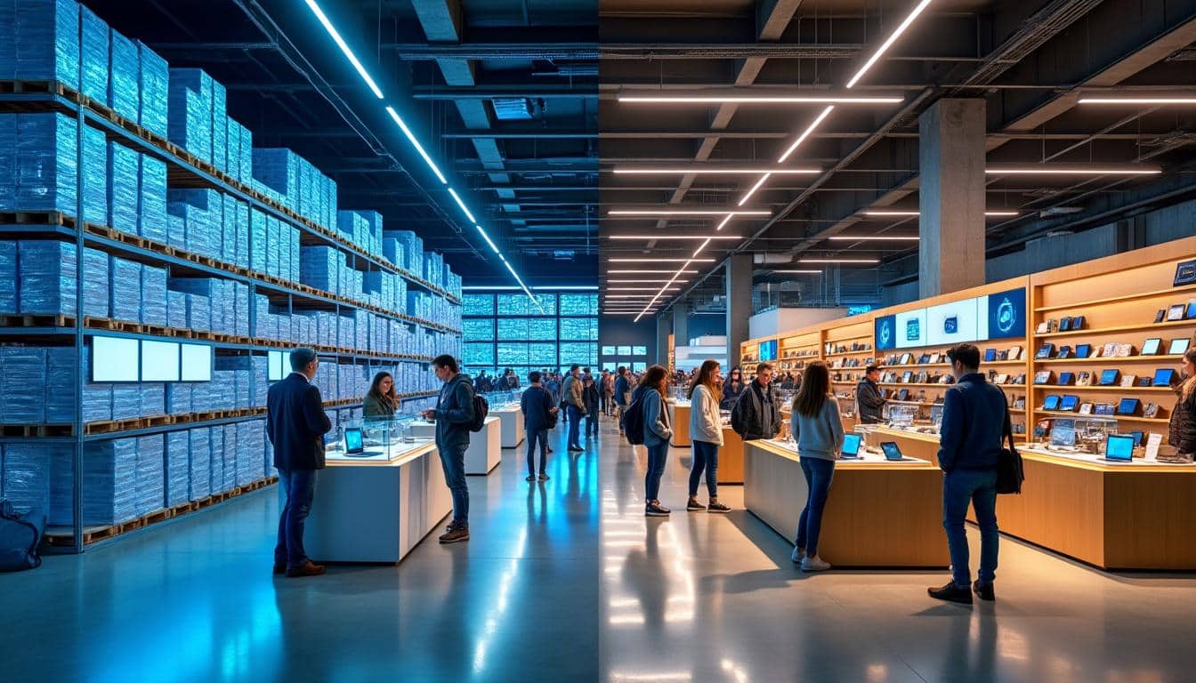 découvrez qui, entre amazon et fnac-darty, domine les dépenses high-tech des français et analysez les tendances du marché de l'électroménager et des nouvelles technologies.
