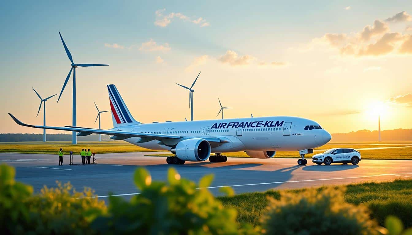 découvrez la stratégie innovante d'air france-klm pour réduire les émissions dans le transport aérien et promouvoir un avenir plus durable.
