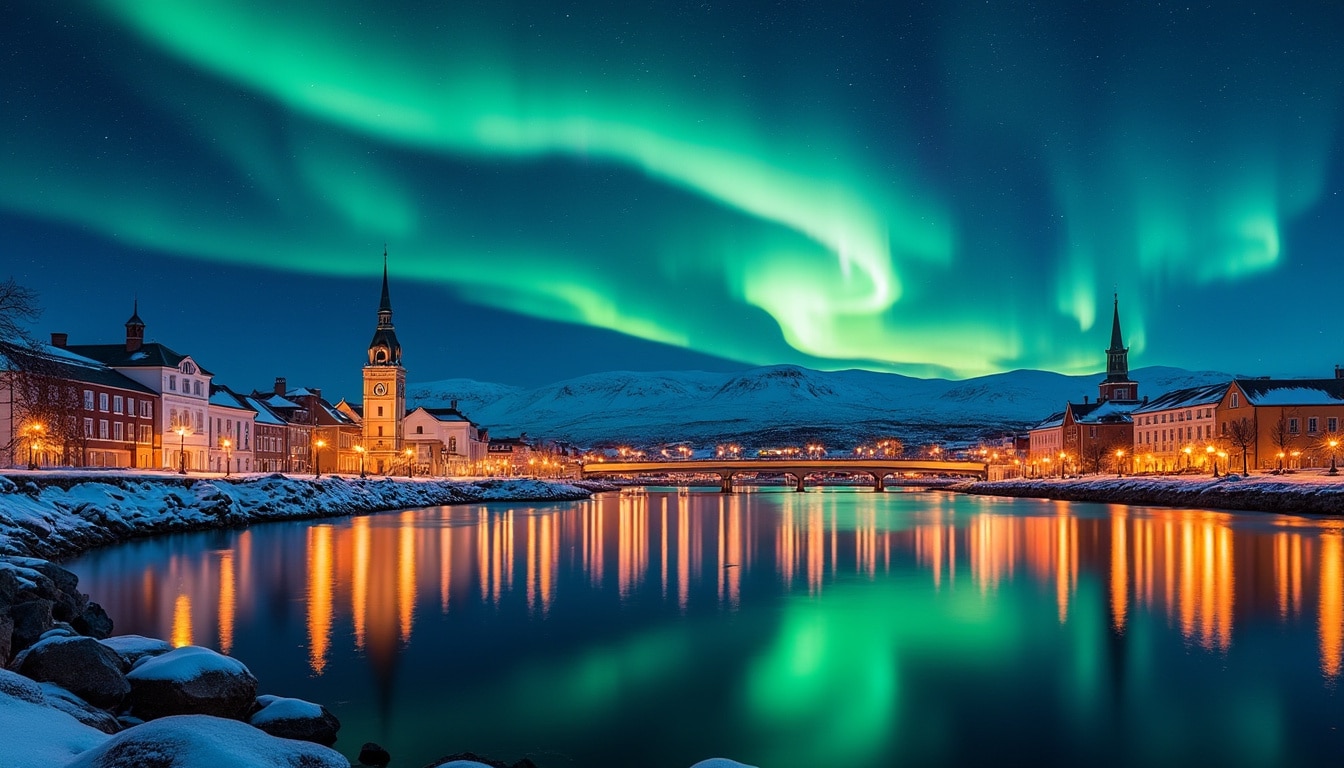 découvrez à reykjavík les meilleures périodes pour observer les aurores boréales et les activités à réserver pour un séjour inoubliable en islande.