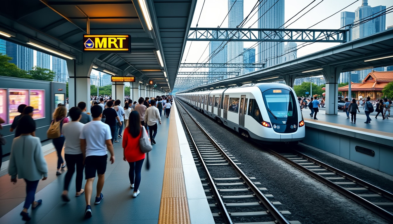 découvrez comment optimiser vos déplacements à bangkok en utilisant efficacement le bts et le mrt pour gagner du temps et éviter les embouteillages.