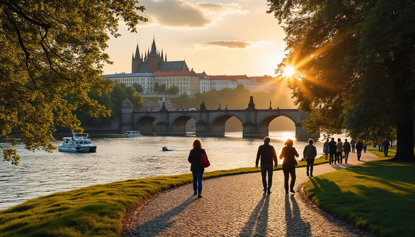 découvrez prague à travers ses meilleurs spots photo et partez en balades le long de la vltava pour capturer la beauté pittoresque de la ville.