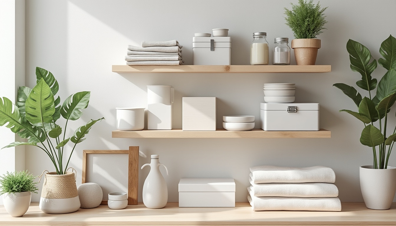 découvrez des idées de rangement minimaliste inspirées par le style épuré de muji pour un intérieur simple, fonctionnel et élégant.