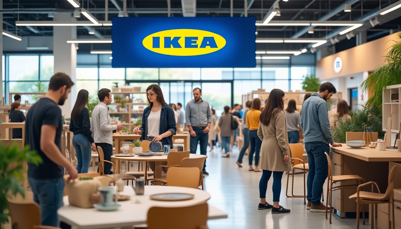 découvrez comment ikea explore le marché de l'occasion comme nouveau moteur de croissance dans le secteur du retail, alliant durabilité et opportunités économiques.